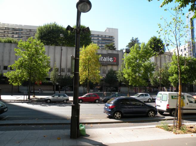  Centre commercial Italie2, côté avenue d'Italie